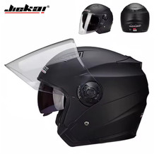 Casque de Moto Kart Scooter moteur Van moto double lentille casques Vintage