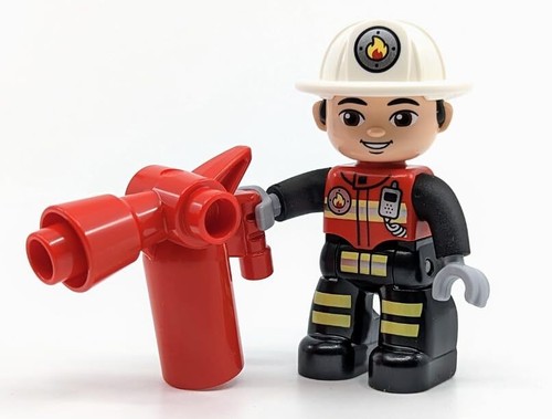 Lego duplo figurine pompier - :,