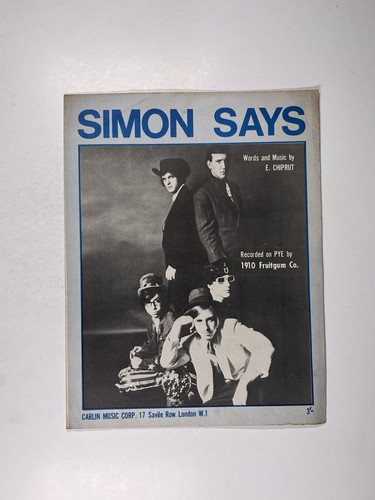 Partition simon dit 1910 - simon,