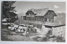 CPSM Suisse Poste des Mayens de Sion arrivée de l'auto-car (68856)