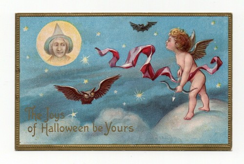 Halloween angelot sorcière - angelot,,
