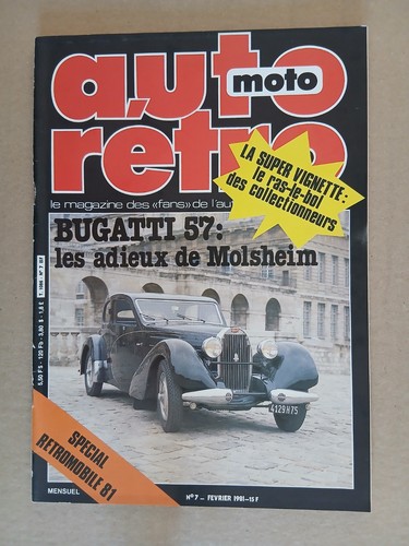 Auto retro 1981 bugatti - retro,