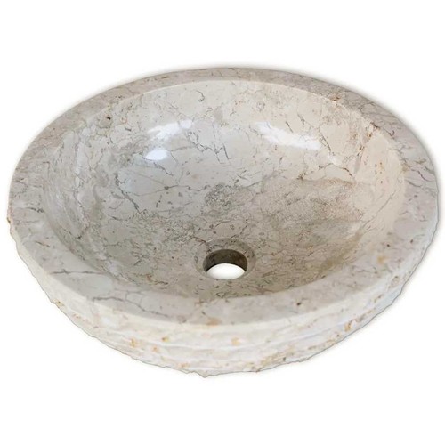 Lavabo marbre crème - cm,