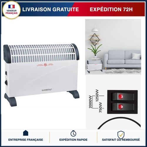 Kamberg convecteur électrique - convecteur,