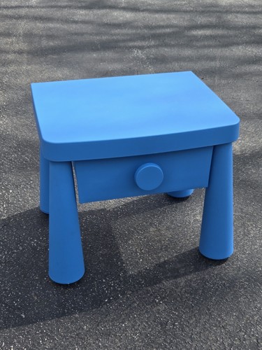 Vintage ikea mammut blue - ikea,