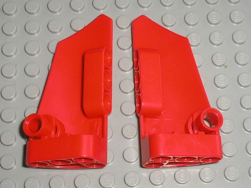 Lego technic red panel fairing - technic,