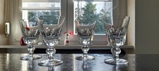 4 VERRES A VIN EN CRISTAL ST