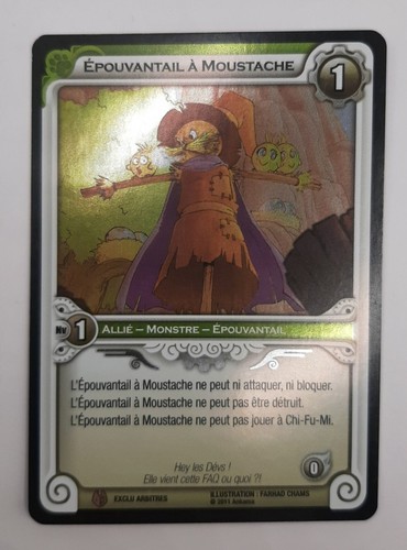 Epouvantail moustaches foil - à,