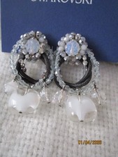 Swarovski clips  boucles