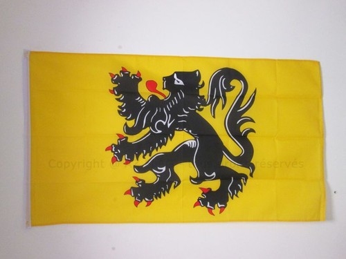 Drapeau flandres 150x90cm - drapeau,