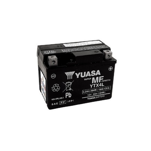 Batterie moto yuasa ytx4l - moto,