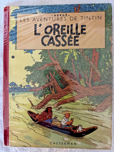 Hergé tintin oreille - tintin, l'oreille