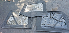 1996-2005 JEEP WRANGLER TJ SOFT TOP CLEAR REAR WINDOWS + HALF DOOR NICE!!!