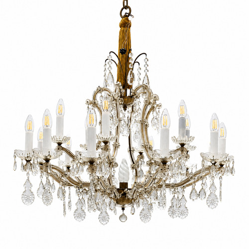 Lustre verre venise - lustre, en