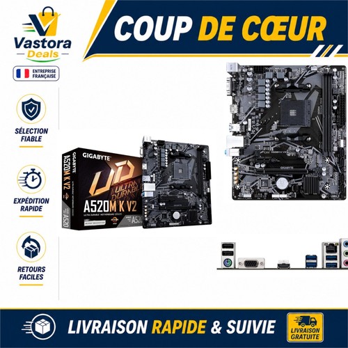 Gigabyte carte mère a520m - gigabyte, k