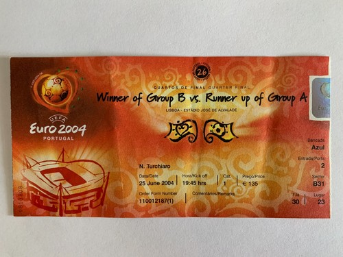 Ticket euro portugal june - ticket,