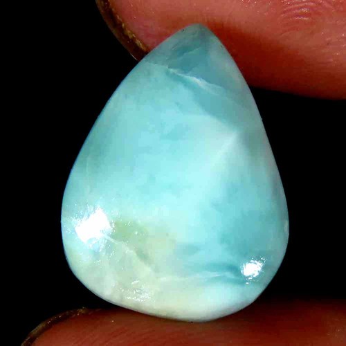 Cabochon poire larimar - cabochon,