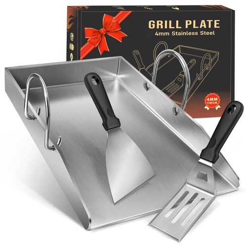 Plancha plaque avec spatules - plaque, 2