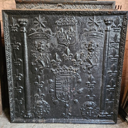 Plaque cheminée environ cm - 88,
