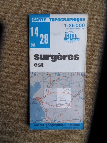 527 carte ign - carte, topographique