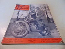 REVUE TECHNIQUE TOURISTIQUE MOTOCYCLISTE n° 112 AVRIL 1956 ETUDE 125cc PEUGEOT