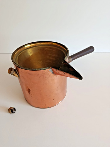 Ancien pot colle bain - pot,