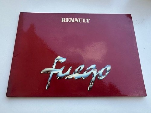 Renault fuego notice - renault,