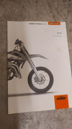 Manuel utilisation 2016 ktm - d'utilisation,