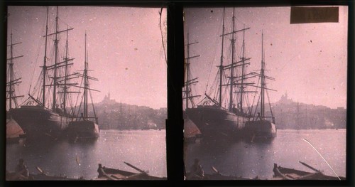 Autochrome stéréo lot - lot, x3