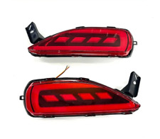 For Toyota Fortuner SUV 2015-2019 Rear Bumper Lights LED Tail Brake Signal Red