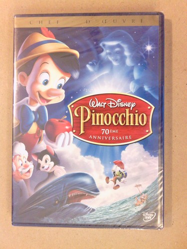 Dvd disney pinocchio - dvd, /
