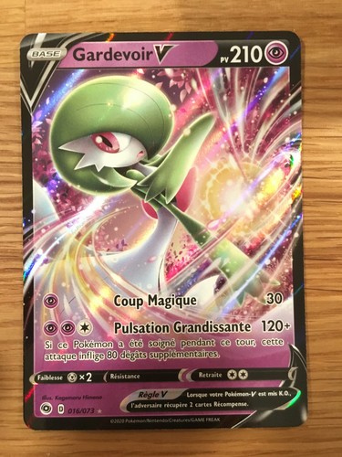 Carte pokémon gardevoir - carte,