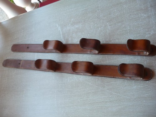 Porte fusil cuir metal - fusil, et
