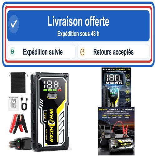 Booster batterie voiture - booster,