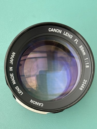 Exc canon fl 85mm - 5], f1.8