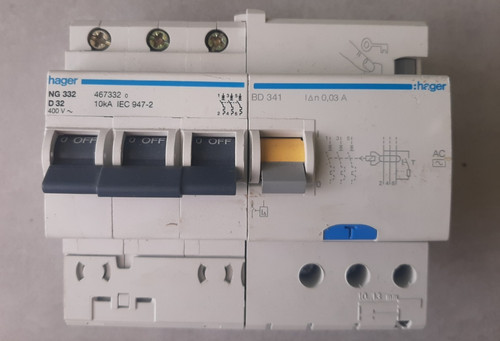 Disjoncteur triphase ng332 - triphase,