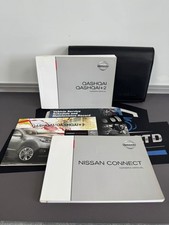 NISSAN QASHQAI / QASHQAI +2 J10 OWNERS PACK / HANDBOOK / MANUAL 10-13 (2010)