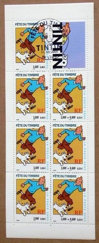 Herge carnet timbres - carnet, 1er