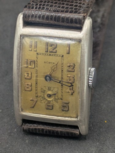 Montre vintage buren - buren, argent