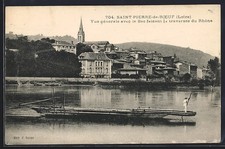 CPA Saint-Pierre-de-Boeuf, Vue