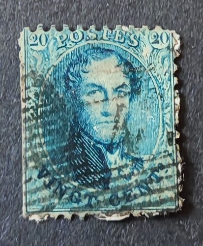 Timbre belgique belgie 1858 - timbre,