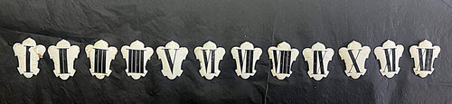 Ancien jeu chiffres - ancien,