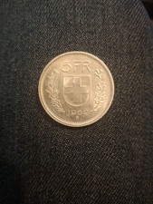 5 FRANCS 1969 SUISSE SUIZA