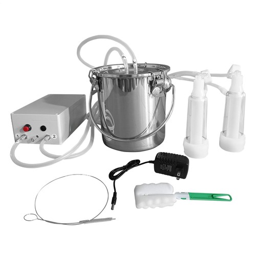 Goat electric milking - goat,
