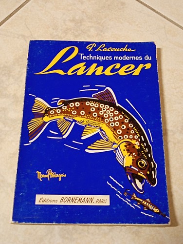 Livre ancien sur - ancien, pêche