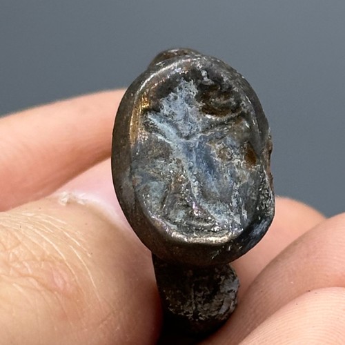 Rare ancienne bague romaine - , en