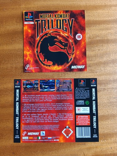 Jaquette mortal kombat trilogy - kombat,