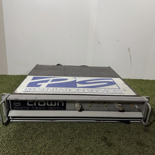 Crown micro tech 1200 - micro-tech, lx