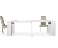 Table Console Extensible Blanc 14 Places Pas Cher Gain de Place