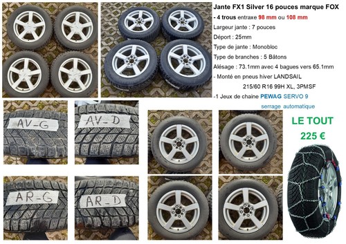 Roues pneus neiges - pneus, sur